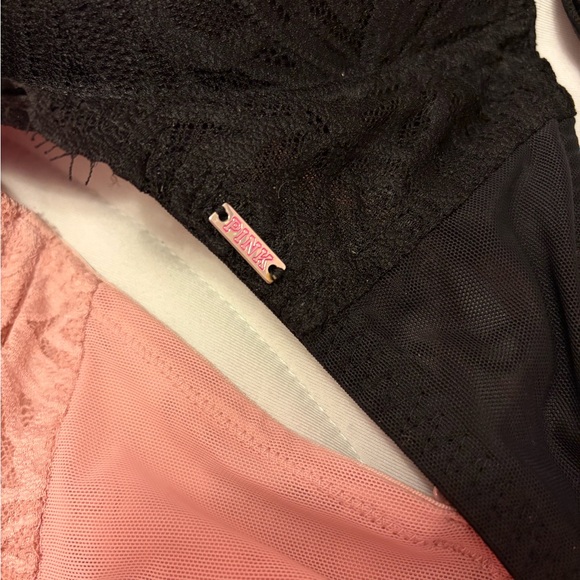 VS PINK Date push up bra essential color set 36DD - Picture 6 of 8